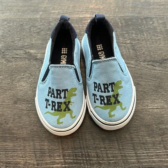 Gymboree Baby Boy 5 T-Rex Slip On Boat Shoe - Picture 1 of 7